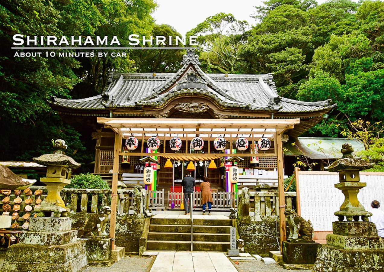 Villa Kawazu Log House Exterior foto