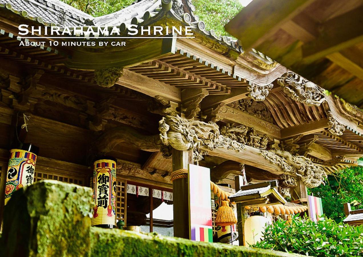 Villa Kawazu Log House Exterior foto
